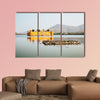 Jal Mahal (Water Palace) with Man Sagar Lake in Jaipur, India multi panel canvas wall art