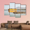 Jal Mahal (Water Palace) with Man Sagar Lake in Jaipur, India multi panel canvas wall art