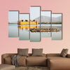 Jal Mahal (Water Palace) with Man Sagar Lake in Jaipur, India multi panel canvas wall art