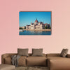 Hungarian Parliament and River Danube multi panel canvas wall art