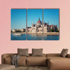 Hungarian Parliament and River Danube multi panel canvas wall art