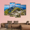 Landscape from the rocky Fagaras Mountains in Romania in the summer wall art