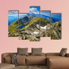 Landscape from the rocky Fagaras Mountains in Romania in the summer wall art