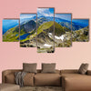 Landscape from the rocky Fagaras Mountains in Romania in the summer wall art