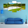 Beautiful view of public lake garden at Tenom, Sabah, Malaysia multi panel canvas wall art