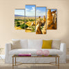 Magnificent rock landscape. Cappadocia, Turkey, multi panel canvas wall art