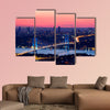 Istanbul Bosporus Bridge on sunset multi panel canvas wall art