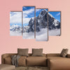 View of Cholatse peak. Blue sky with clouds Nepal Multi panel canvas wall art