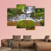 Mun daeng Waterfall, the beautiful waterfall in deep forest multi panel canvas wall art