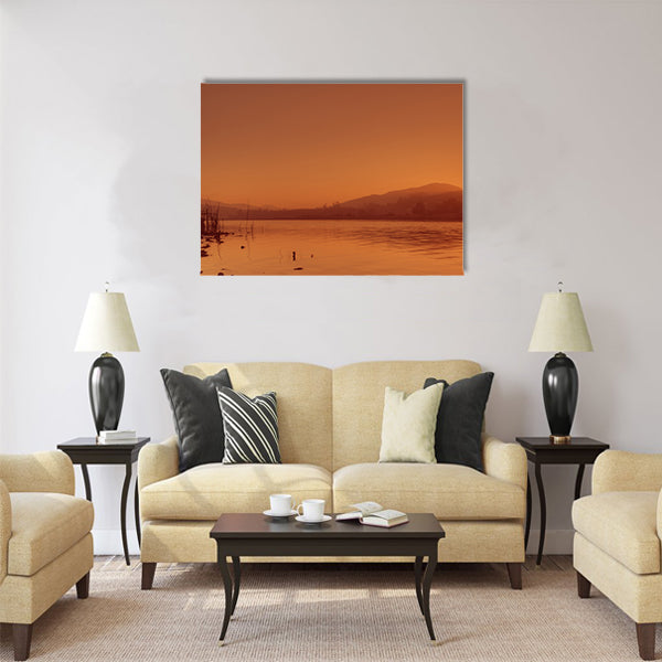 Sunset on the Nile River, Egypt Multi panel canvas wall art