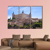 Panorama of the alcazar in Toledo, Spain multi panel canvas wall art