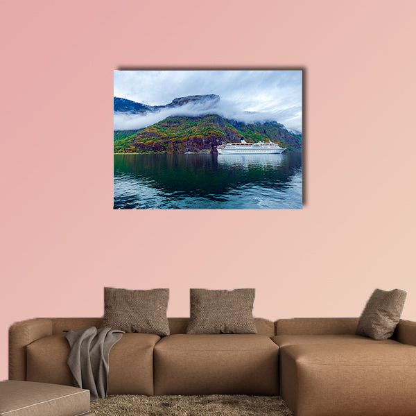 Cruise Ship, Cruise Liners on Hardanger jorden, Beautiful Nature wall art