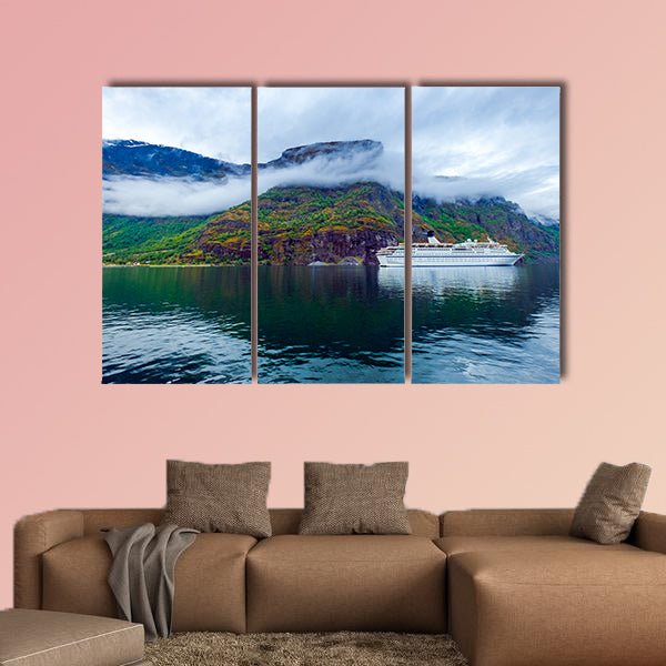 Cruise Ship, Cruise Liners on Hardanger jorden, Beautiful Nature wall art