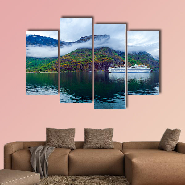 Cruise Ship, Cruise Liners on Hardanger jorden, Beautiful Nature wall art