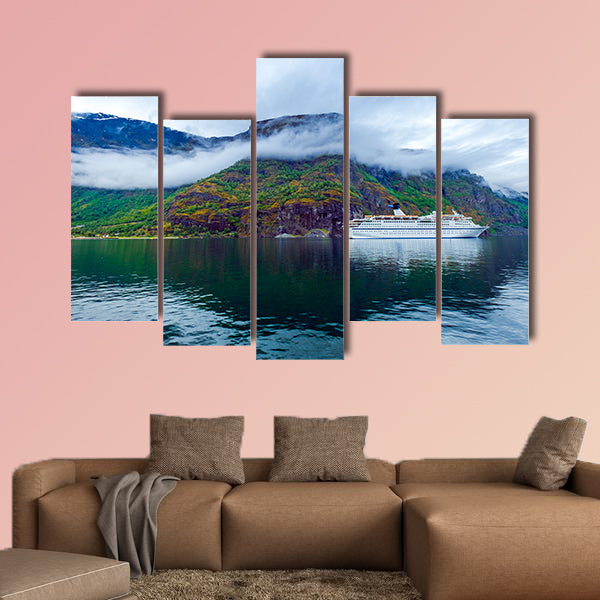 Cruise Ship, Cruise Liners on Hardanger jorden, Beautiful Nature wall art