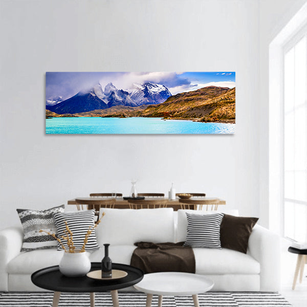 Autumn austral landscape panoramic canvas wall art.