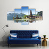 Ulun Danu temple Beratan Lake in Bali Indonesia Multi panel canvas wall art