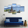 Ulun Danu temple Beratan Lake in Bali Indonesia Multi panel canvas wall art