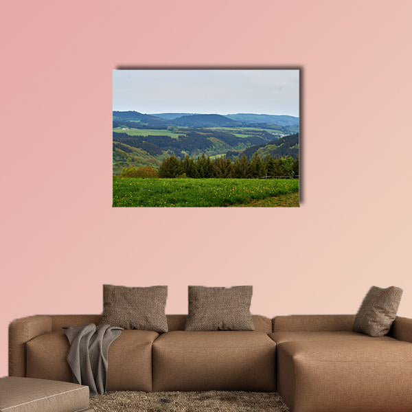 Spring in the Eifel multi panel canvas wall art