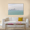 Kuwait's coastline and skyline Multi Panel Canvas Wall Art