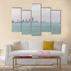 Kuwait's coastline and skyline Multi Panel Canvas Wall Art