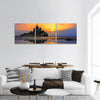 Beautiful view of historic panoramic canvas wall art.