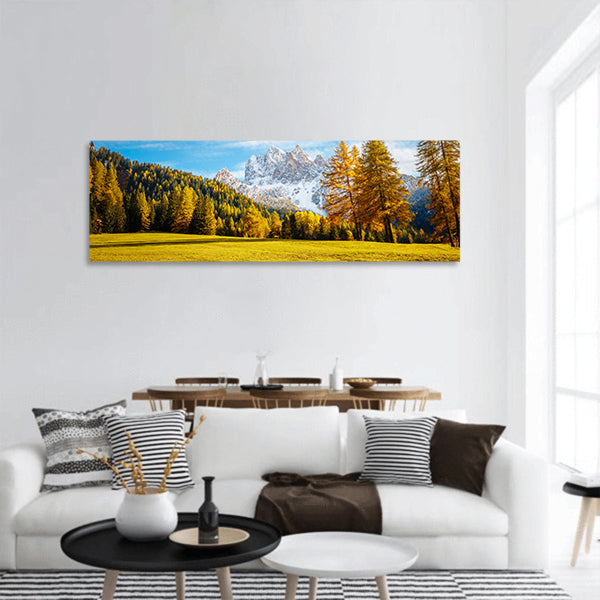 Magical and gorgeous scene panoramic canvas wall art.