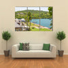 Antigua, Caribbean islands, English Harbour international preserve area Multi panel canvas wall art