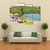 Antigua, Caribbean islands, English Harbour international preserve area Multi panel canvas wall art