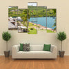 Antigua, Caribbean islands, English Harbour international preserve area Multi panel canvas wall art