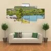 Antigua, Caribbean islands, English Harbour international preserve area Multi panel canvas wall art