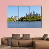 Parliament Buildings in Ottawa and Fairmont Chateau Laurier, Ontario, Canada Multi panel canvas wall art