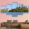 Parliament Buildings in Ottawa and Fairmont Chateau Laurier, Ontario, Canada Multi panel canvas wall art