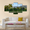 Streams, mountains and rivers in Nakhon Si Thammarat province, Thailand multi panel canvas wall art