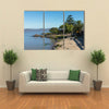 Pier at Marina Colonia Sacramento Uruguay Multi panel canvas wall art