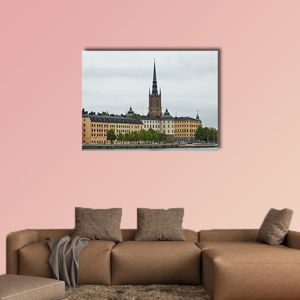 Panoramic view of Stockholm city, Evert Taubes Terrass in Stockholm wall art