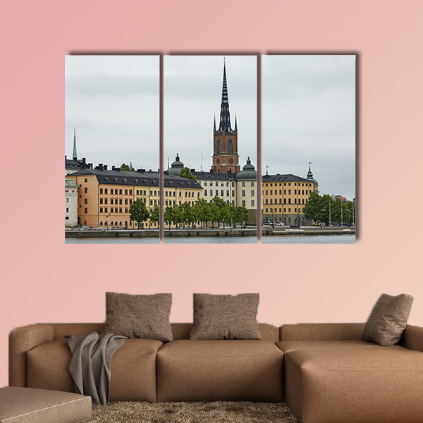 Panoramic view of Stockholm city, Evert Taubes Terrass in Stockholm wall art