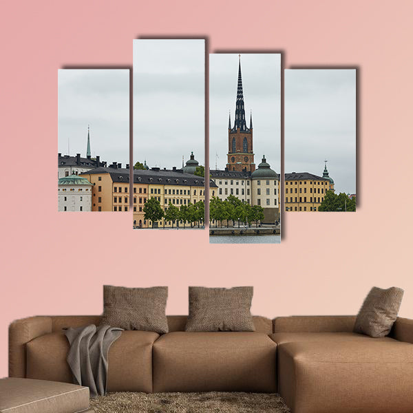 Panoramic view of Stockholm city, Evert Taubes Terrass in Stockholm wall art