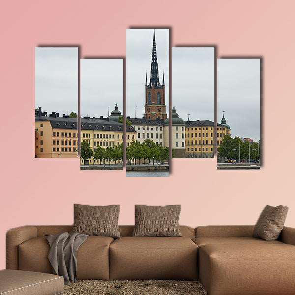 Panoramic view of Stockholm city, Evert Taubes Terrass in Stockholm wall art