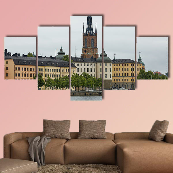 Panoramic view of Stockholm city, Evert Taubes Terrass in Stockholm wall art