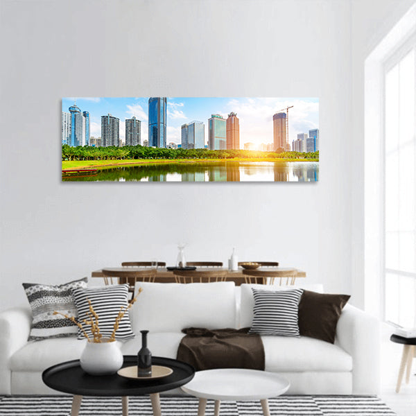 China Haikou Cityscape panoramic canvas wall art