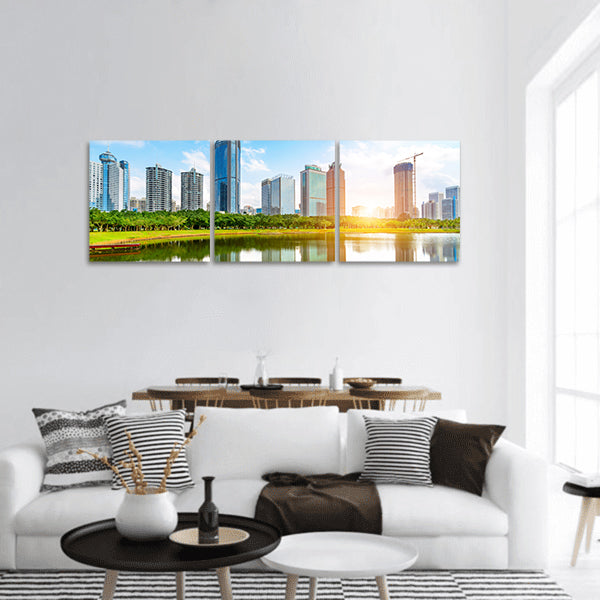 China Haikou Cityscape panoramic canvas wall art