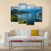 Pago pago american samoa hill view over the island Multi panel canvas wall art