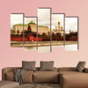 Moscow, Russia, Long Exposure view multi panel canvas wall art