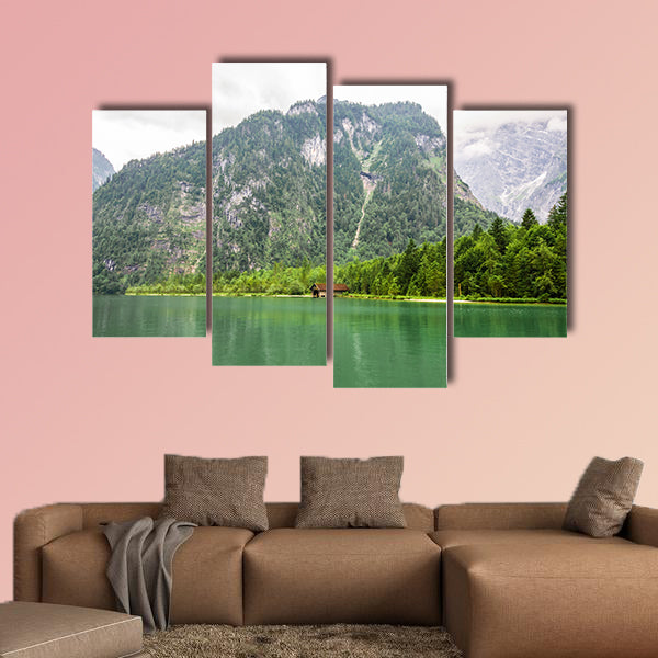 The Alpsee is a lake in Bavaria, Germany multi panel canvas wall art