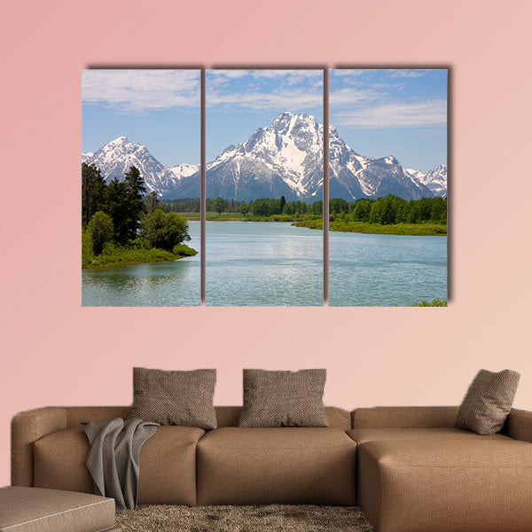 Mt. Moran at Oxbow Bend in the Grand Teton National Park wall art