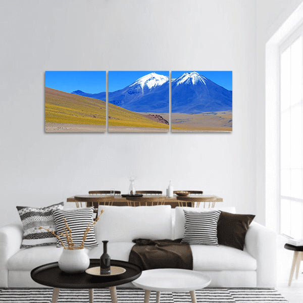 Chilean landscape panoramic canvas wall art