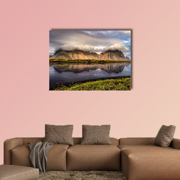 Vestrahorn Mountain Iceland multi panel canvas wall art