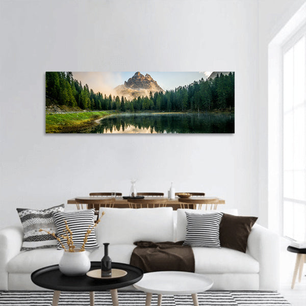 Majestic landscape panoramic canvas wall art