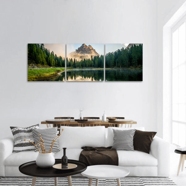 Majestic landscape panoramic canvas wall art